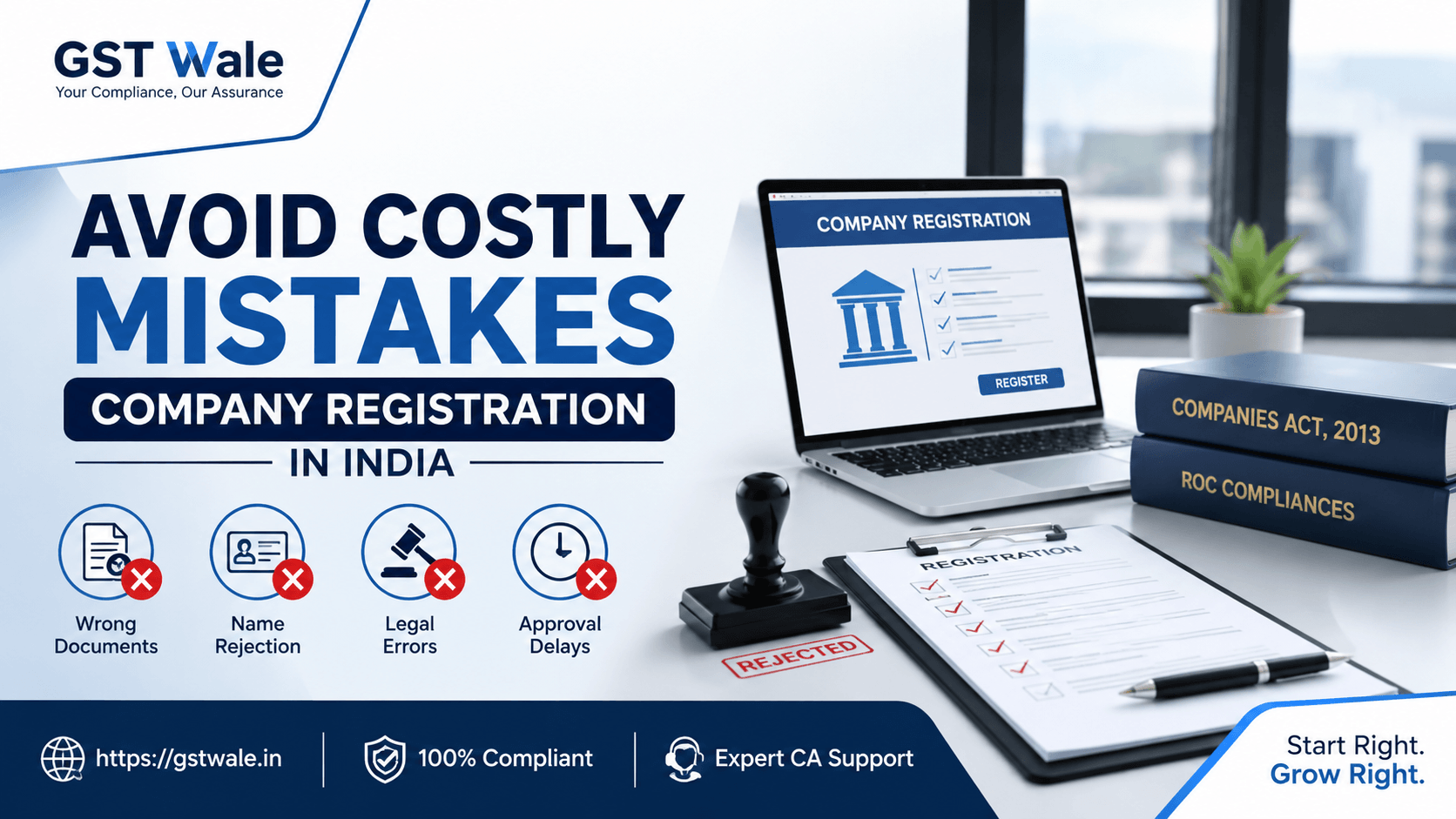 Common Mistakes to Avoid During Company Registration in India