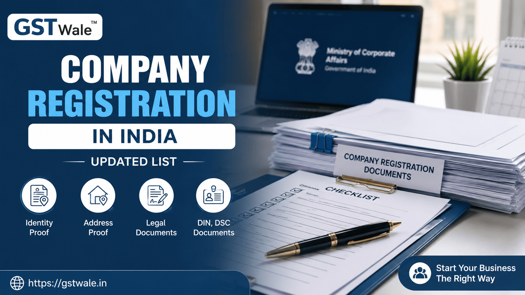 Documents Required for Company Registration in India (Updated List)