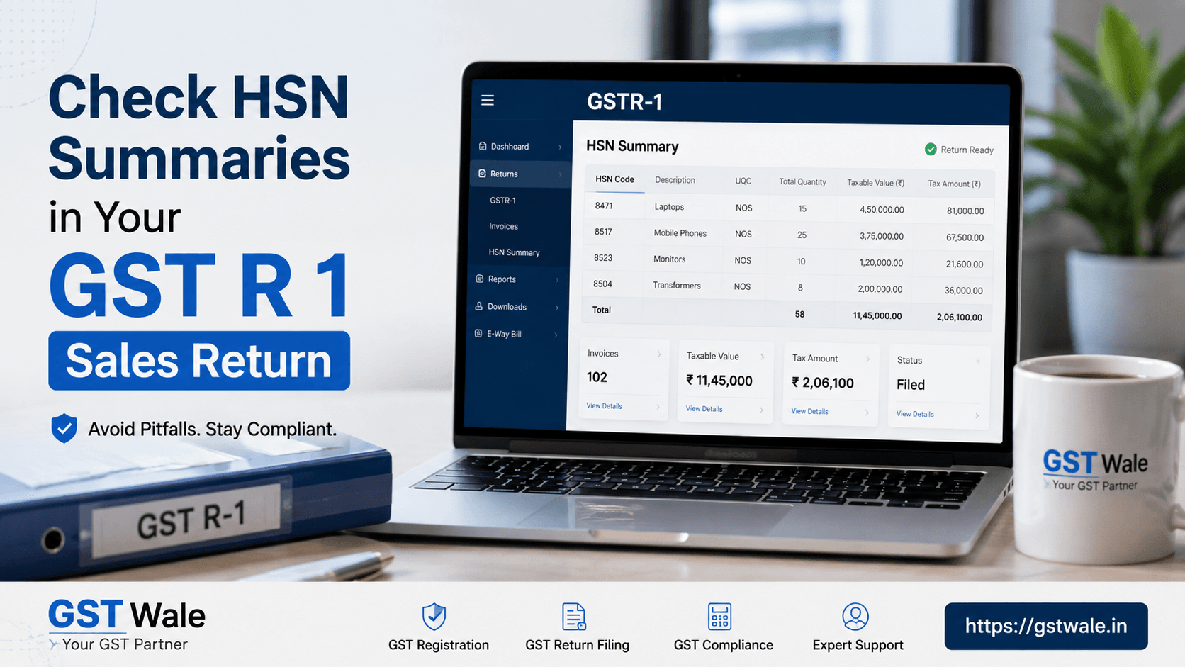 Avoid Pitfalls: How to Check HSN Summaries in Your GST R 1 Sales Return