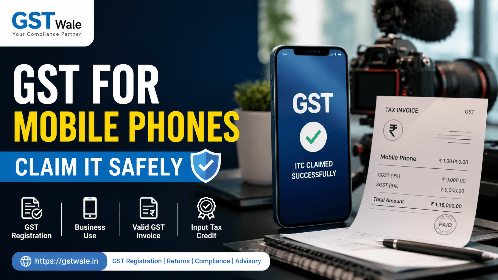 How Online Content Creators Can Claim GST for Mobile Phones Safely