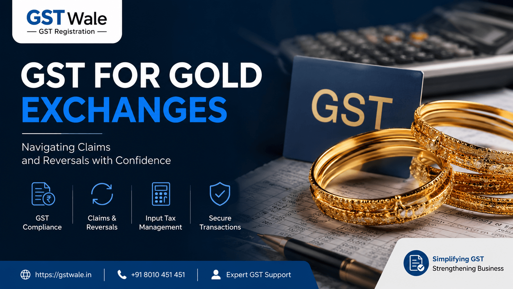 Navigating the Complexities of Claims and Reversals on GST for Gold Exchanges