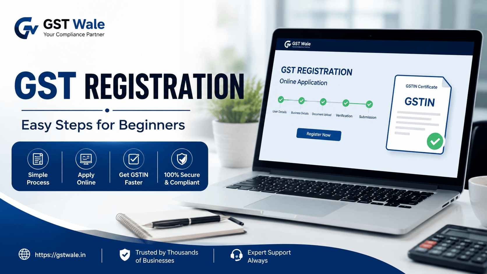 Online GST Registration Process: Easy Steps for Beginners