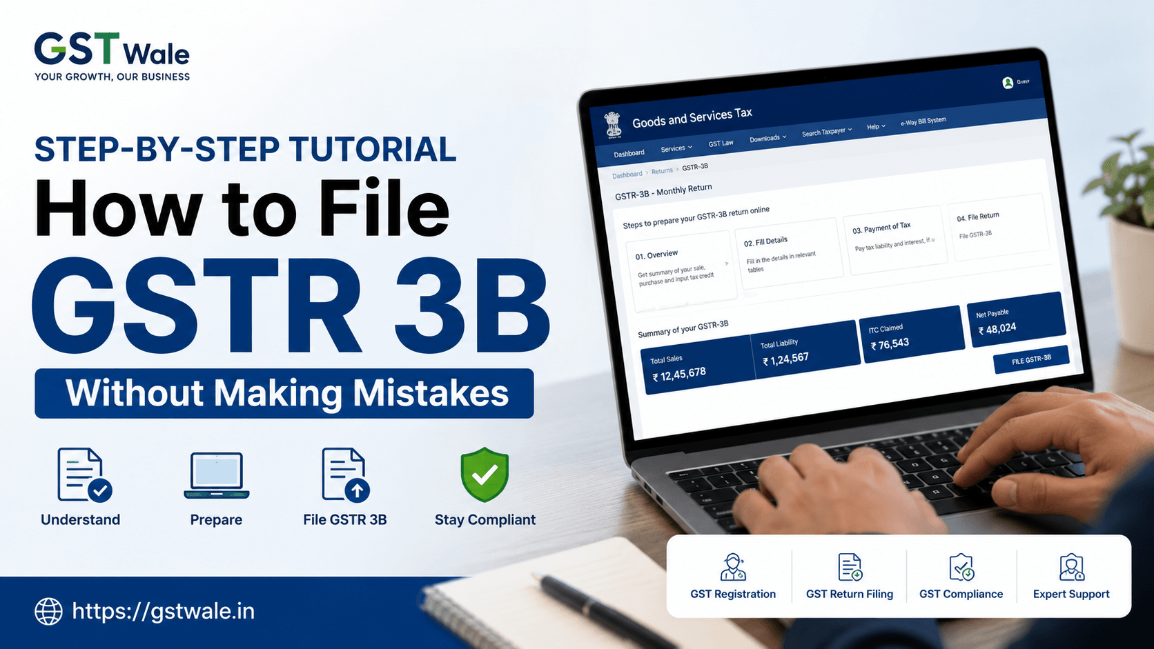 Step-by-Step Tutorial: How to File GSTR 3B Without Making Mistakes