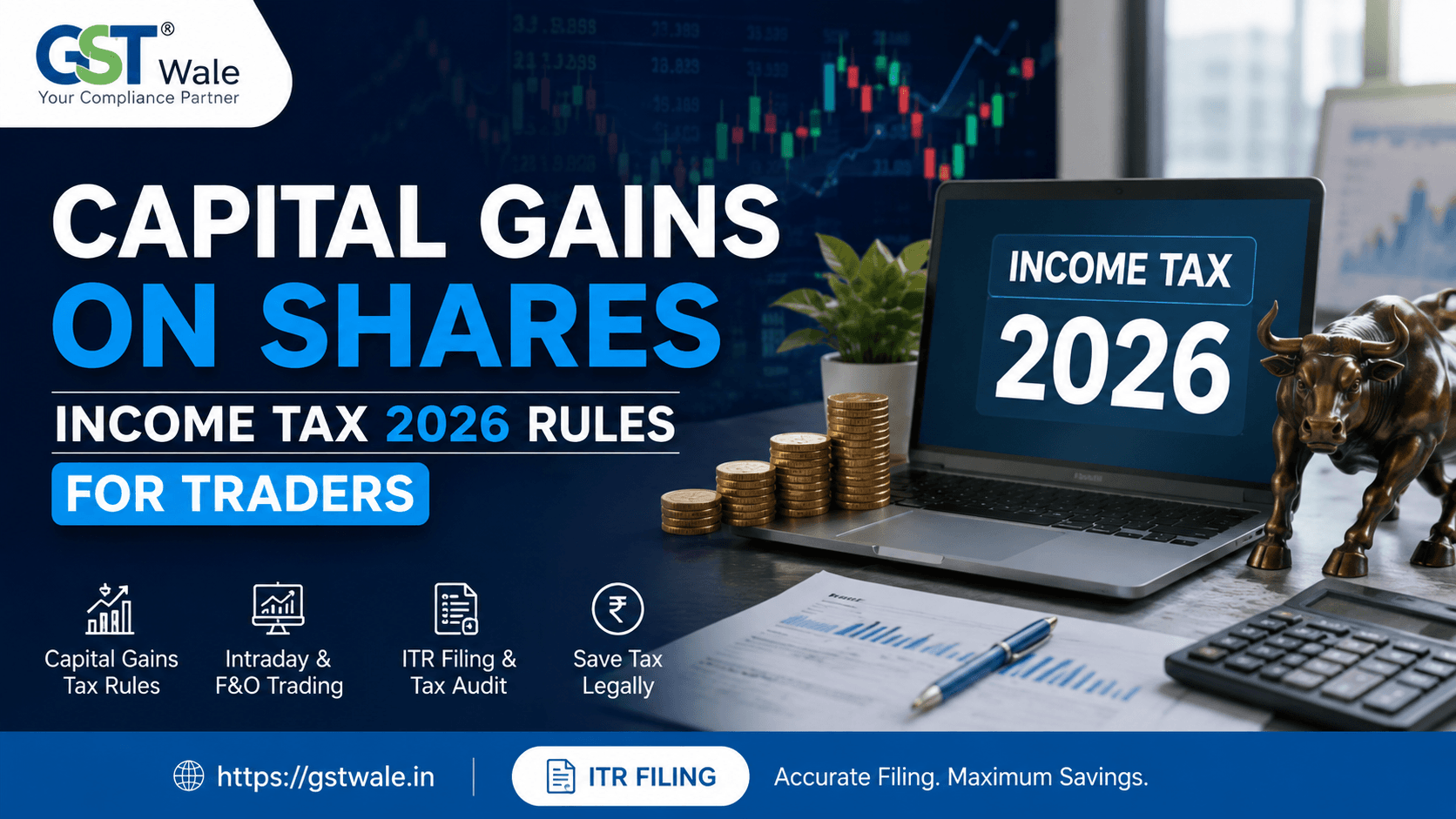 Capital Gains on Shares: Income Tax 2026 Rules for Traders