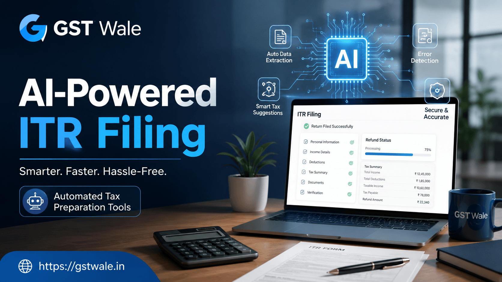 How AI is Changing ITR Filing: Automated Tax Preparation Tools