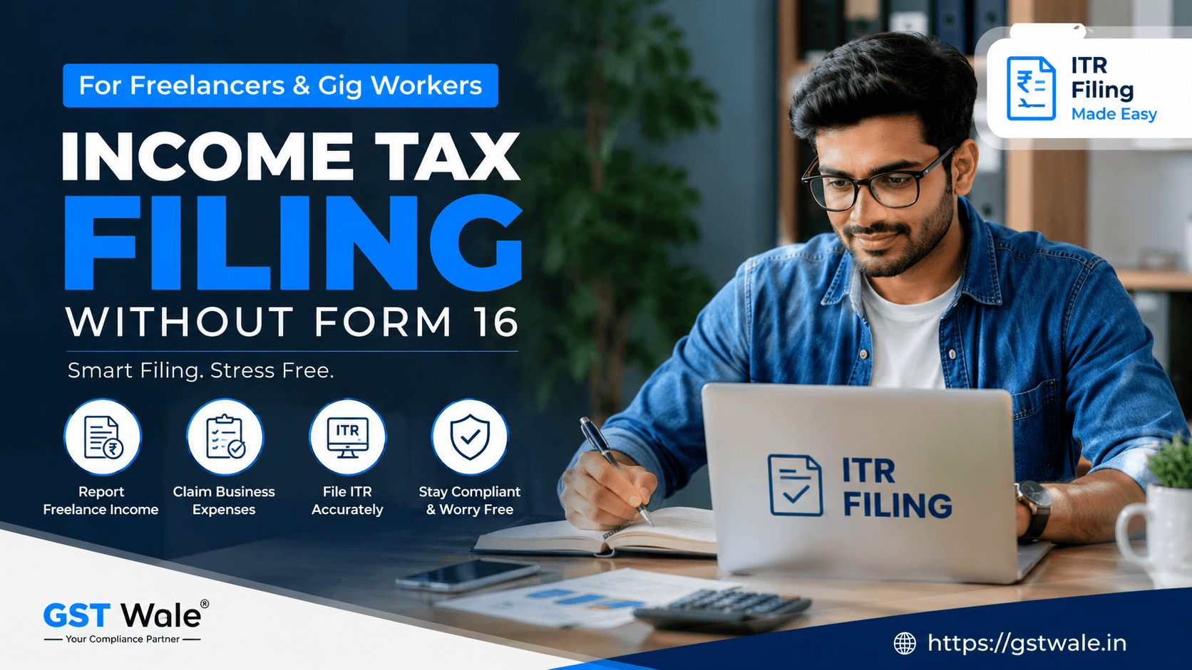 How Freelancers and Gig Workers Can Handle Income Tax Filing Without a Form 16