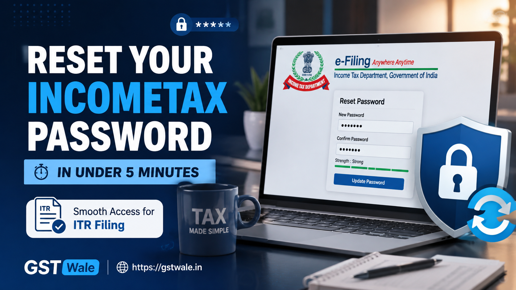 How to Change or Reset Your Password on the Incometax Portal in Under 5 Minutes