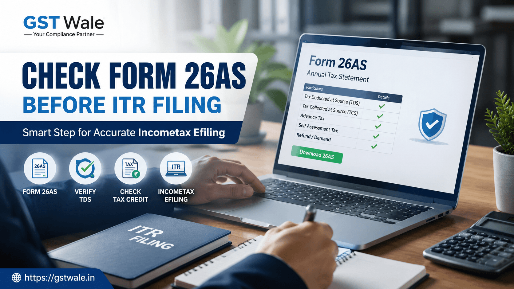 How to Check Your Form 26AS Before Starting Your Incometax Efiling