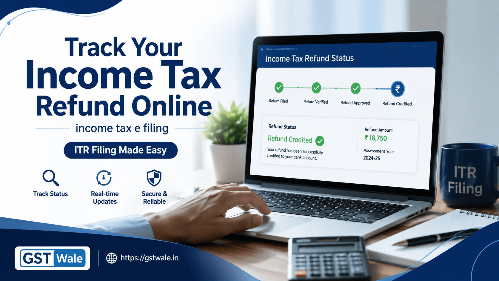 How to Track Your Income Tax E Filing Refund Status Online