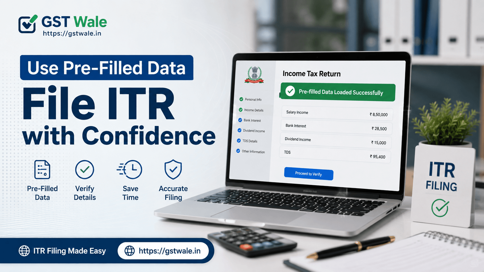 How to Use the Pre-Filled Data Feature in Your Next Income Tax Return Filing