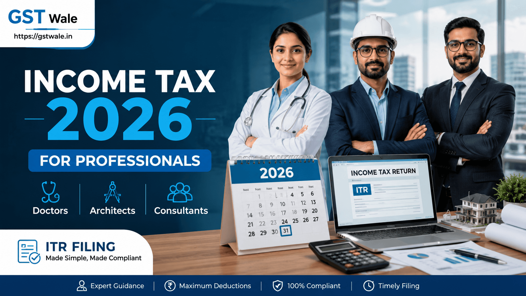 Income Tax 2026 for Professionals: Doctors, Architects, and Consultants