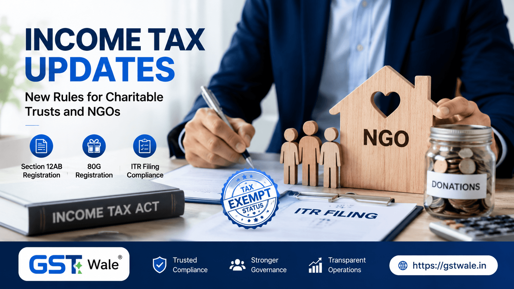 Income Tax Updates: New Rules for Charitable Trusts and NGOs