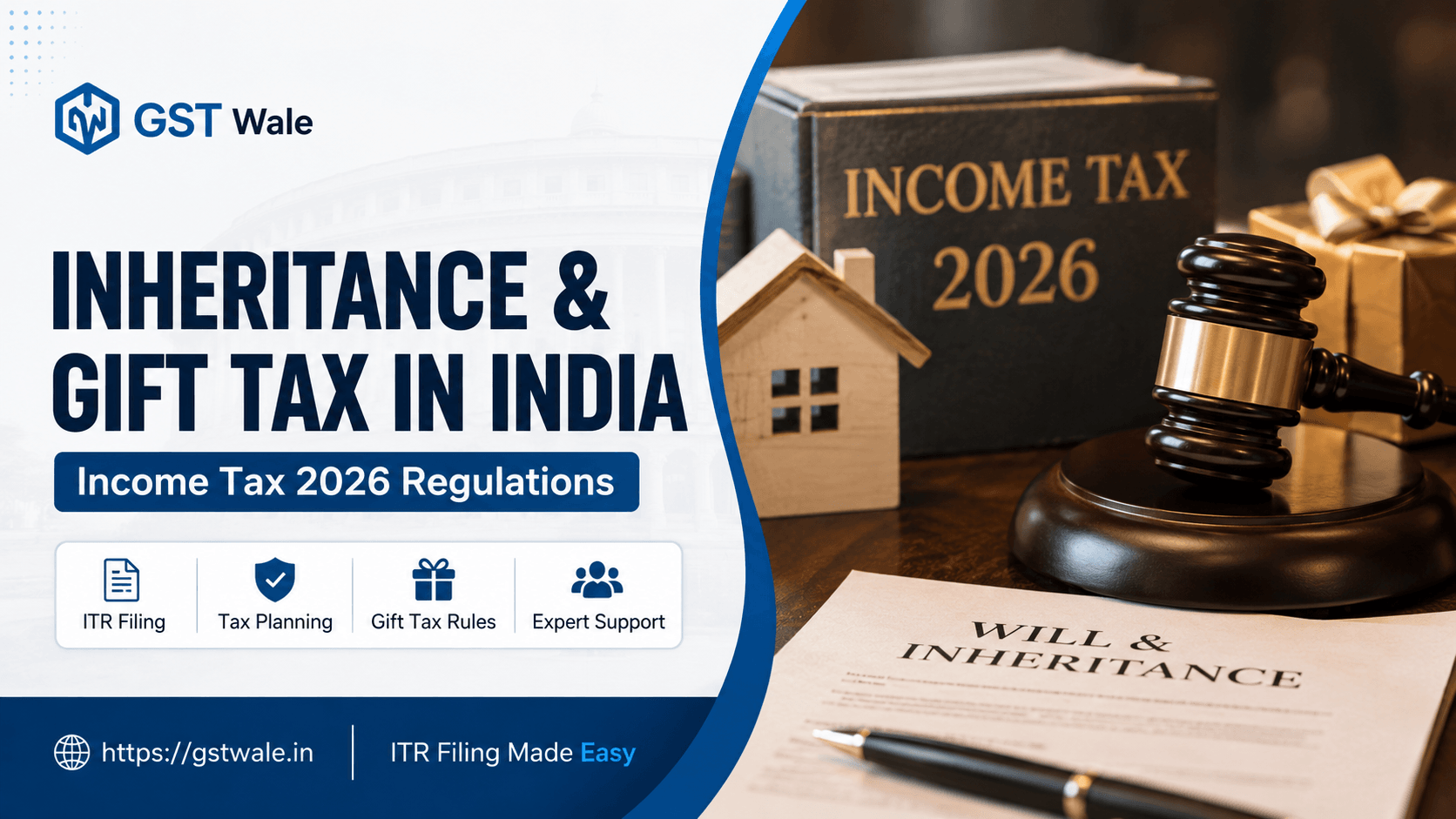 Inheritance and Gift Tax in India: Income Tax 2026 Regulations