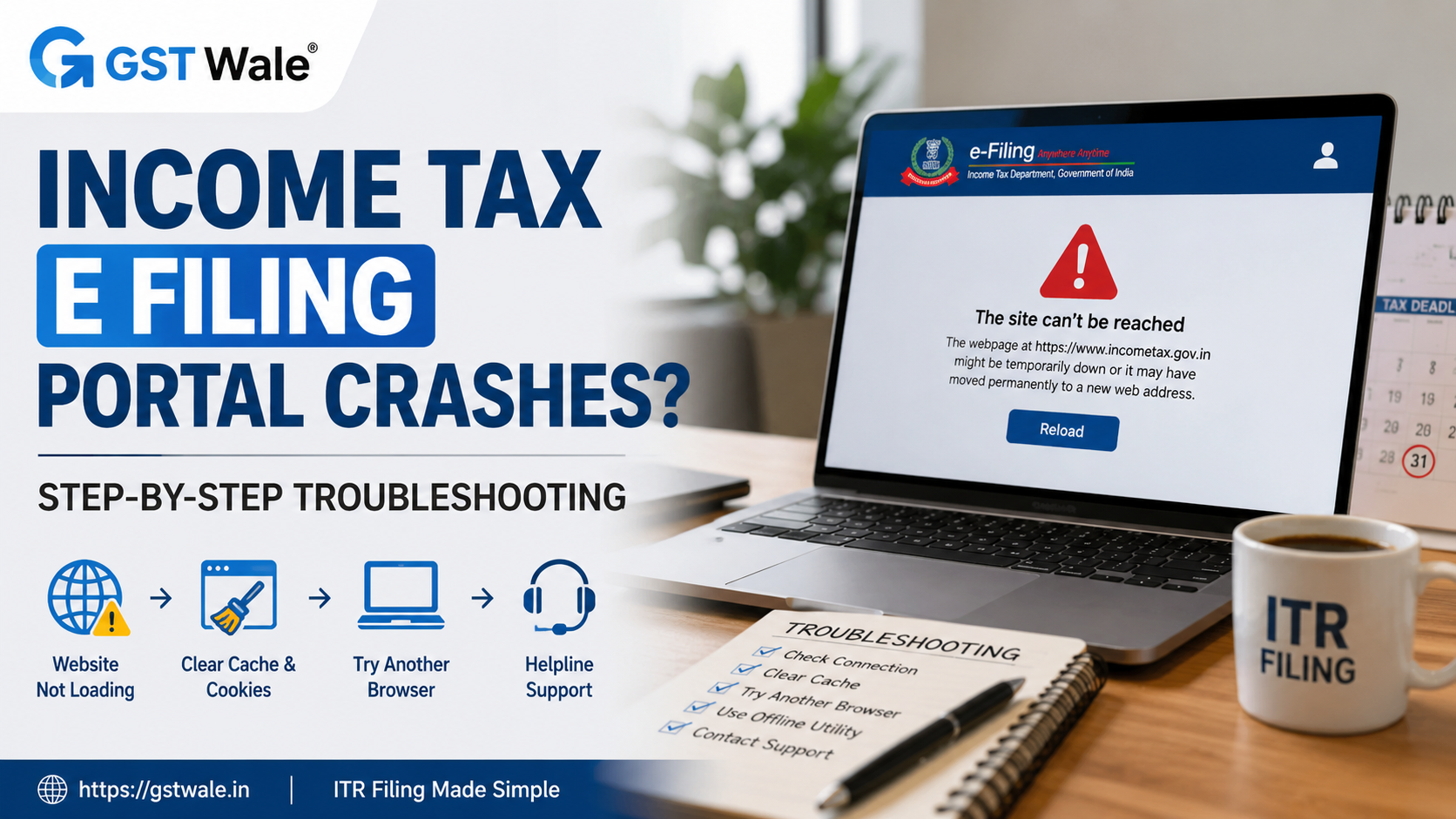 Step-by-Step Troubleshooting: What to Do When the Income Tax E Filing Portal Crashes