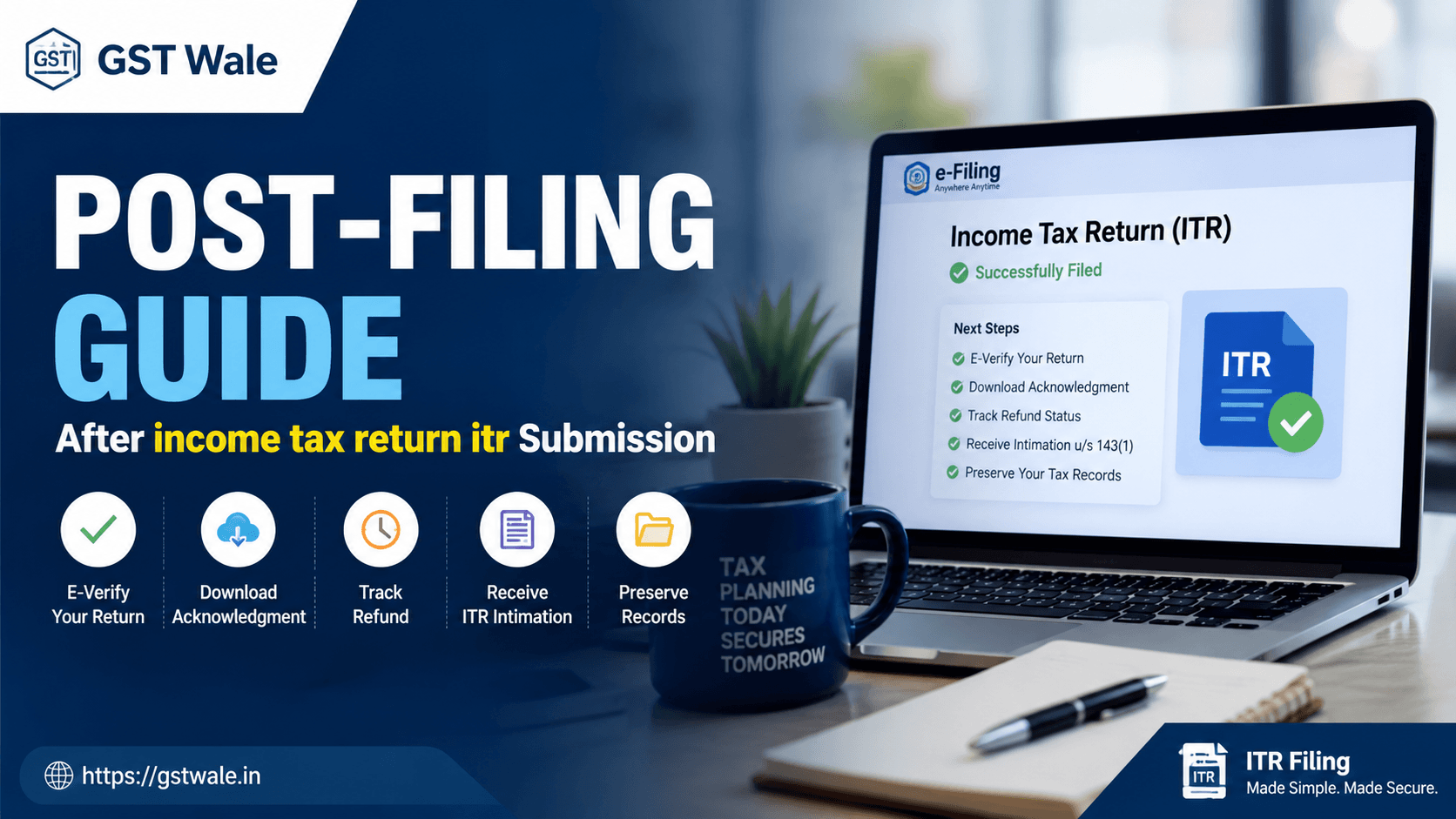 The Ultimate Post-Filing Guide: What to Do After income tax return itr Submission