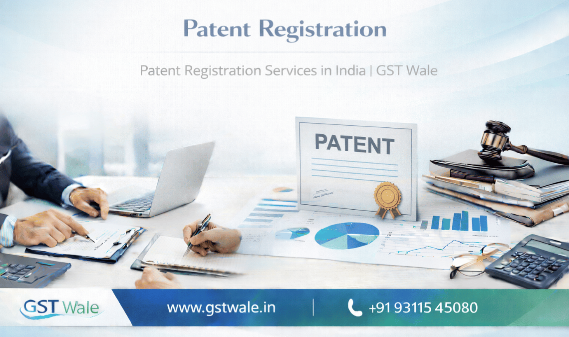 Patent Registration Services in India | GST Wale